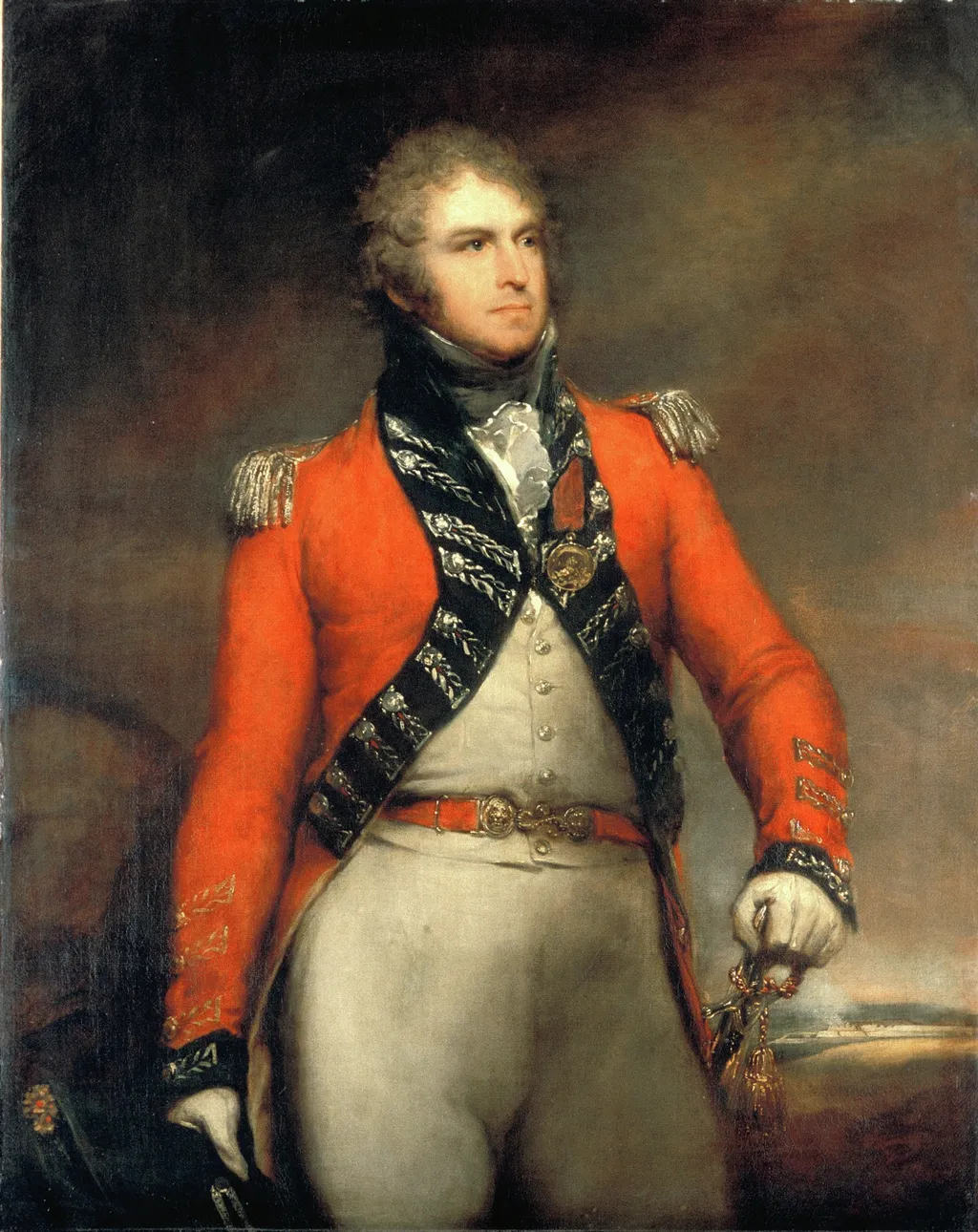 Sir Alexander Allan, by Arthur William Devis, oil, 1802