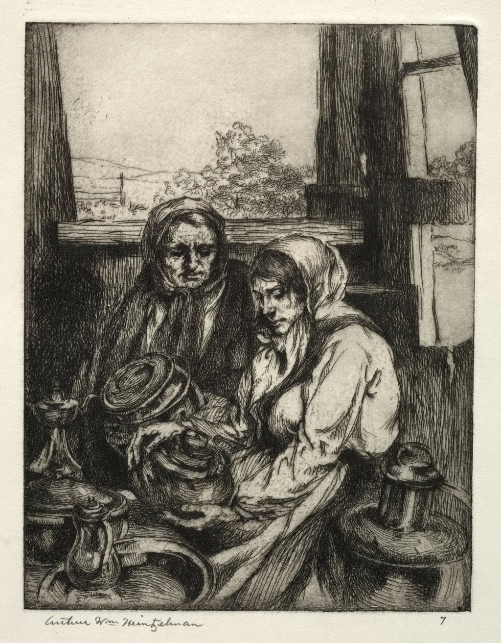 Old Brass, by Arthur William Heintzelman, 1919