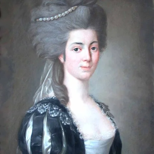 Portrait of 4th Marquise of Alorna Leonor de Almeida Portugal