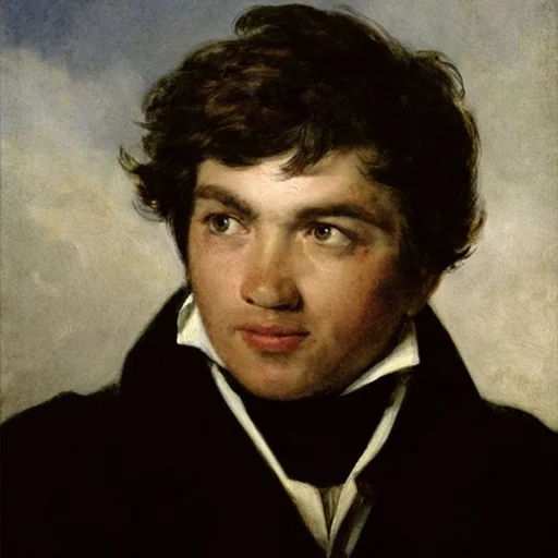 Portrait of Achille Etna Michallon