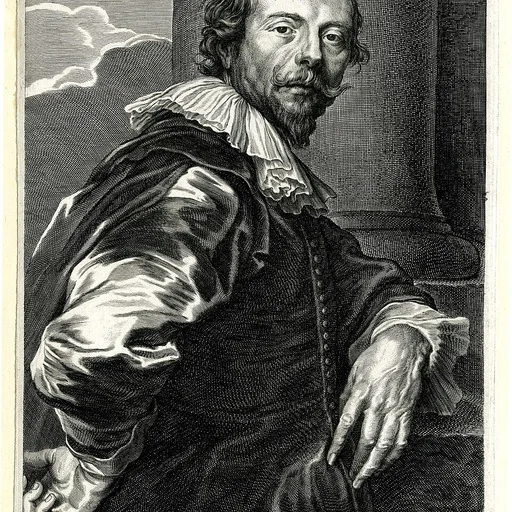 Portrait of Adam de Coster