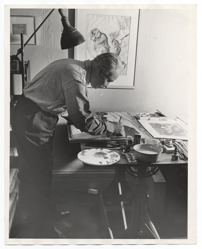 Portrait of Adolf Dehn