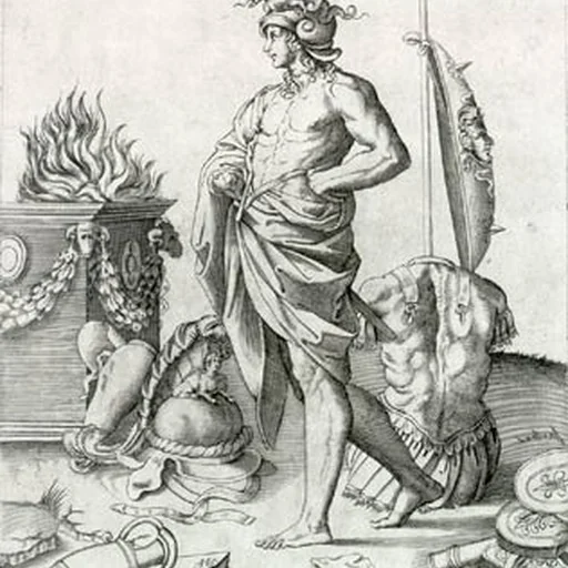 Portrait of Agostino dei Musi