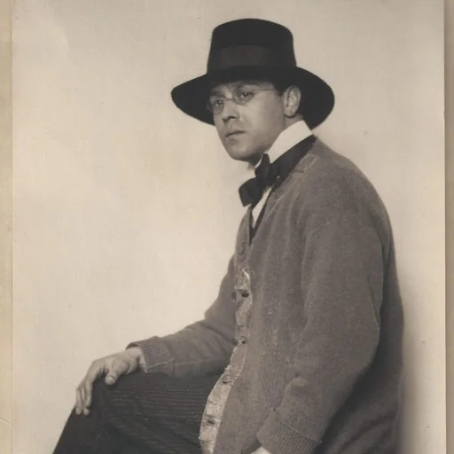 Portrait of Albert Daniel Rutherston