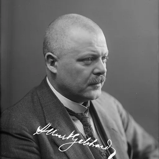 Portrait of Albert Gebhard