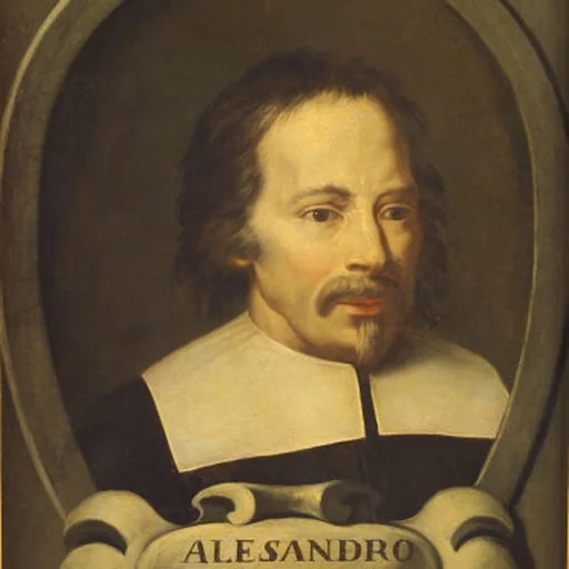 Portrait of Alessandro Turchi