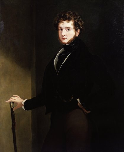 Portrait of Alfred Guillaume Gabriel d'Orsay