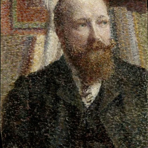 Portrait of Alfred Verhaeren