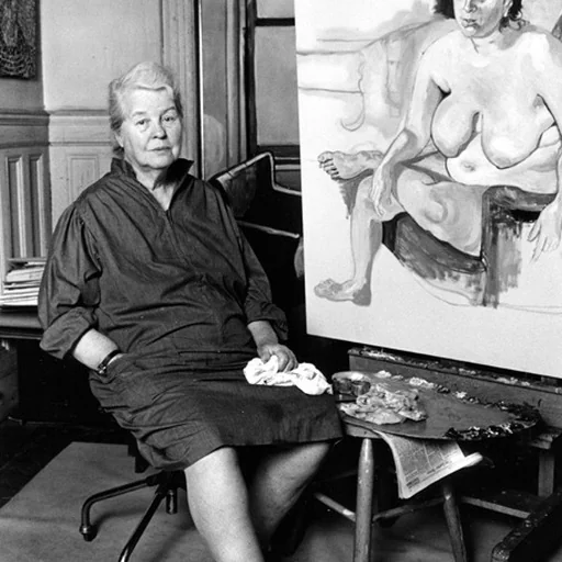 Portrait of Alice Neel