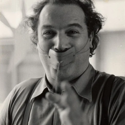 Portrait of André Thomkins