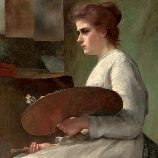Portrait of Aniela Poraj-Biernacka