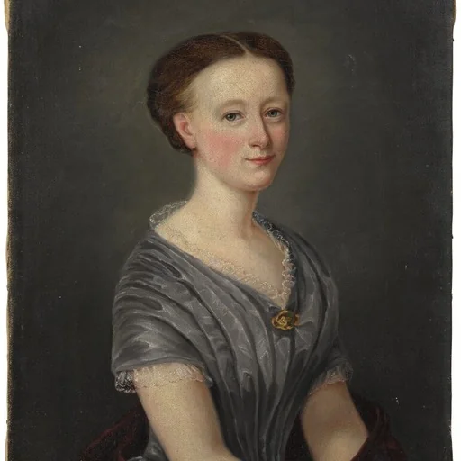 Portrait of Anna Elisabet Amanda Tigerhielm