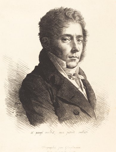 Portrait of Anne-Louis Girodet de Roussy-Trioson