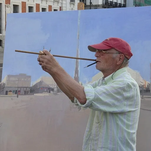 Portrait of Antonio López García