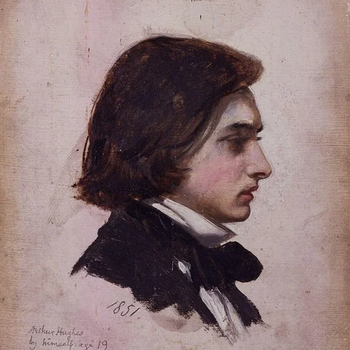 Portrait of Arthur Hughes