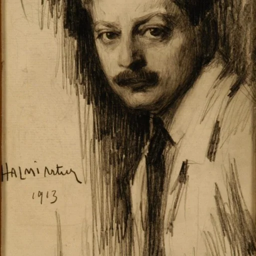 Portrait of Artúr Lajos Halmi