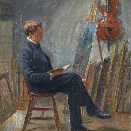 Portrait of August Eiebakke
