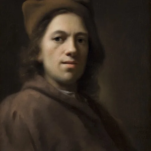 Portrait of Balthasar Denner