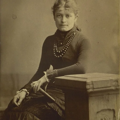 Portrait of Bertha Wegmann