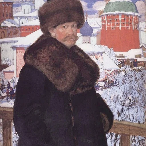 Portrait of Boris Kustodiev