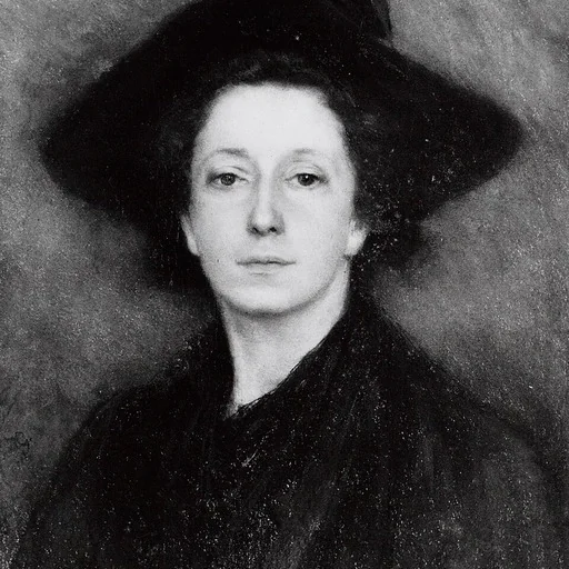 Portrait of Bramine Hubrecht