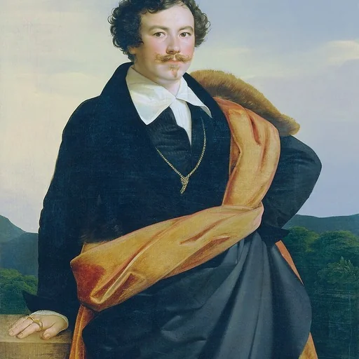 Portrait of Carl Peter Goebel