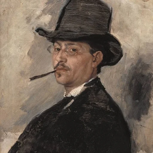 Portrait of Carl Schuch
