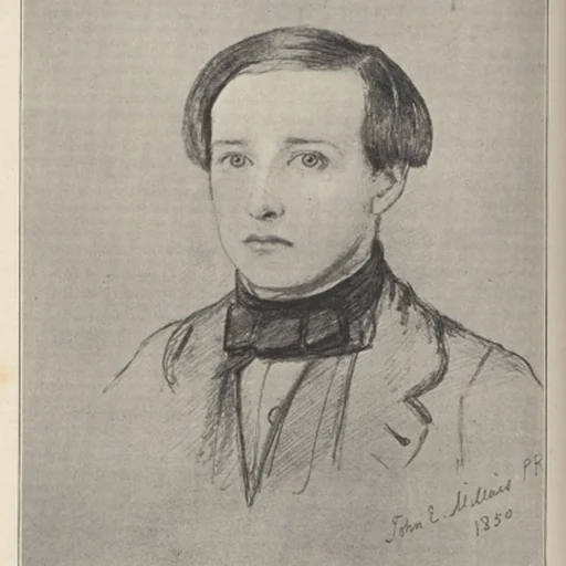 Portrait of Charles Allston Collins