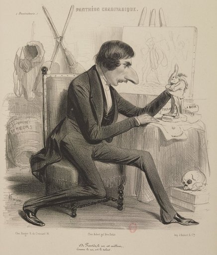 Portrait of Charles Joseph Traviès de Villers