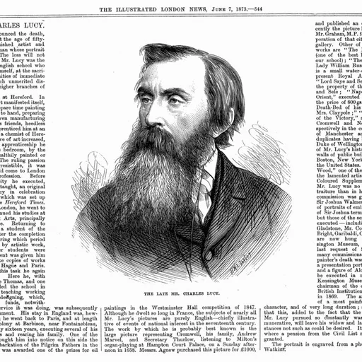 Portrait of Charles Lucy