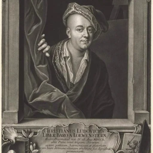 Portrait of Christian Ludwig von Loewenstern