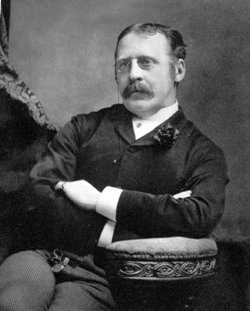 Portrait of Clement Scott
