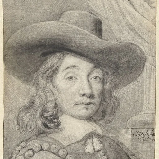 Portrait of Cornelis Visscher