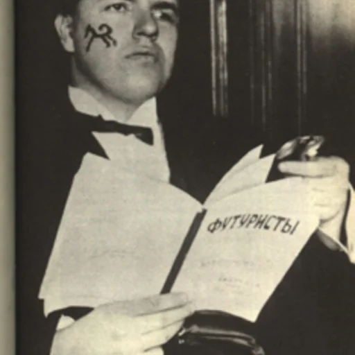 Portrait of David Burliuk