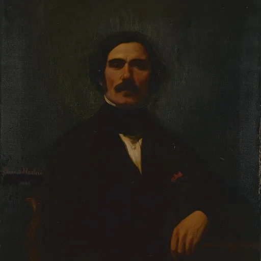 Portrait of Edouard Jean Marie Hostein