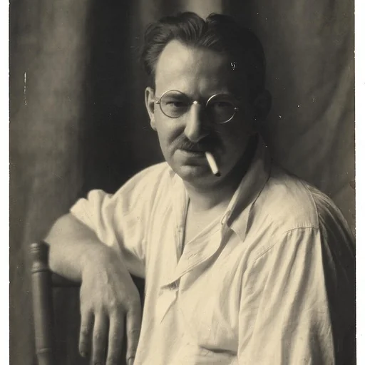 Portrait of Emil Ganso