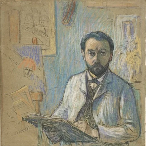 Portrait of Émile Schuffenecker