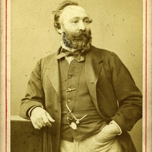 Portrait of Emile van Marcke