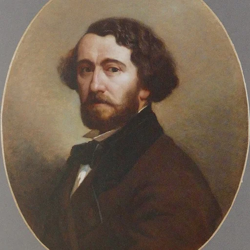 Portrait of Eugène Battaille
