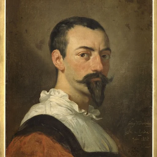 Portrait of Eugène Devéria