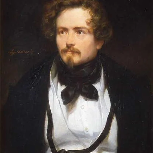 Portrait of Eugène Emmanuel Amaury Duval