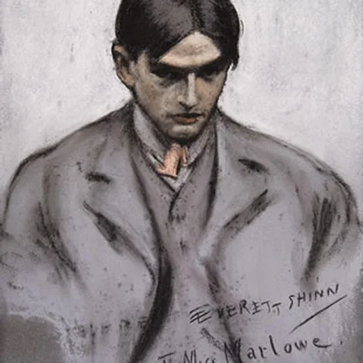 Portrait of Everett Shinn
