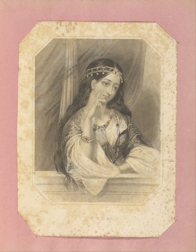 Portrait of Fanny Corbaux