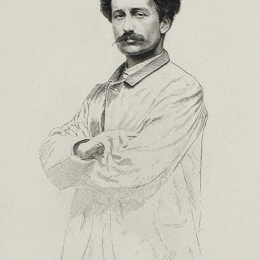 Portrait of Félicien Rops