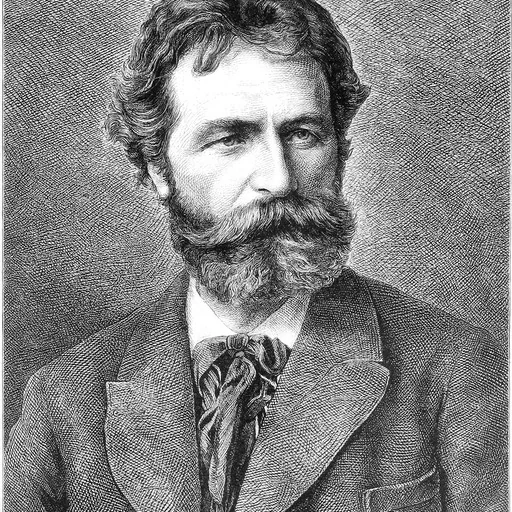 Portrait of Franz Defregger