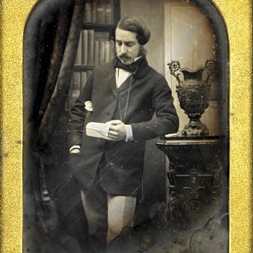 Portrait of Frederic Bourgeois de Mercey