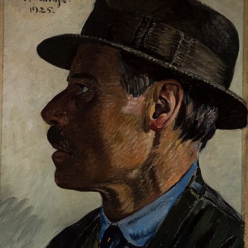Portrait of Frederik Lange