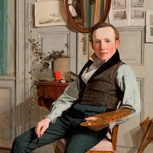 Portrait of Frederik Sødring