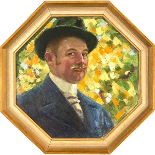 Portrait of Friedrich Klein-Chevalier
