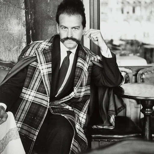 Portrait of Georges Mathieu